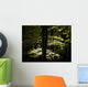 Dappled Sunlight On Green Leaves In Tollymore Forest Park Wall Mural
