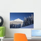 Winter Snow Over The Cascade Range Wall Mural