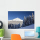 Winter Snow Over The Cascade Range Wall Mural