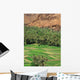 Village and Palm Grove Wall Decal