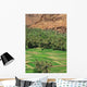 Village and Palm Grove Wall Decal
