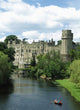 Family Boating Beneath Warwick Castle Wall Mural