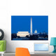 Washington Dc Monuments Lincoln Wall Decal