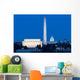 Washington Dc Monuments Lincoln Wall Decal