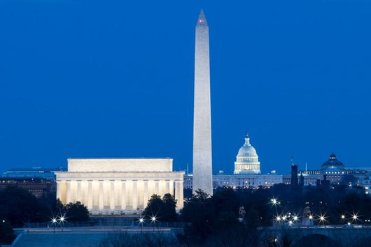 Washington Dc Monuments Lincoln Wall Decal