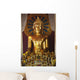 Buddhist Statue In Wat Phra Singh Temple Wall Mural