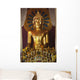 Buddhist Statue In Wat Phra Singh Temple Wall Mural