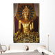 Buddhist Statue In Wat Phra Singh Temple Wall Mural