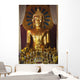 Buddhist Statue In Wat Phra Singh Temple Wall Mural