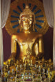 Buddhist Statue In Wat Phra Singh Temple Wall Mural