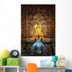 Interior Of Wat Phra Singh Temple Wall Mural