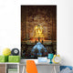 Interior Of Wat Phra Singh Temple Wall Mural