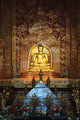 Interior Of Wat Phra Singh Temple Wall Mural