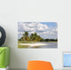 Palm Trees and Lake in Naples Wall Mural