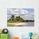 Palm Trees and Lake in Naples Wall Mural
