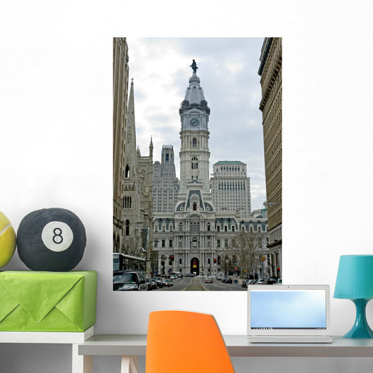Philadelphia City Hall Wall Mural