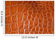 Crocodile Skin Wall Mural