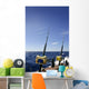 Angler boat big game fishing in saltwater Wall Mural