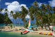 Tropical Beach Marigot Bay-st Wall Decal