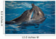 Dancing Dolphins Wall Mural