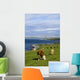 Cows Grazing On The Burren Coast Near Ballyvaghan Wall Mural