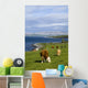 Cows Grazing On The Burren Coast Near Ballyvaghan Wall Mural
