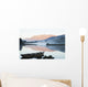 Boat On A Tranquil Lake Wall Mural