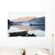 Boat On A Tranquil Lake Wall Mural