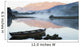 Boat On A Tranquil Lake Wall Mural
