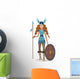 Female Warrior Viking Valkyrie Wall Decal