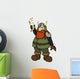 Toasting Dwarf Viking Wall Decal