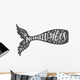 Mermaid Quotes Mermaid Vibes Wall Decal