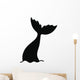 Diving Mermaids Tail Wall Decal