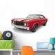 Red 1970 Muscle Car Wall Decal