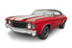 Red 1970 Muscle Car Wall Decal