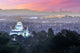 Oakland Temple and City Wall Decal