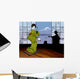 Japanese girl-musician Wall Mural