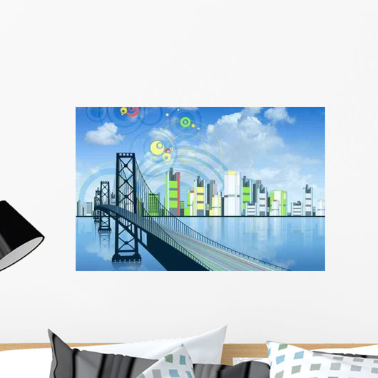 Bright City Wall Decal