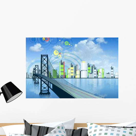 Bright City Wall Decal