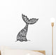 Mermaid Quote Spirit Animal Wall Decal