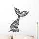 Mermaid Quote Spirit Animal Wall Decal