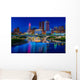 Columbus Ohio Reflected Scioto Wall Decal