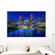 Columbus Ohio Reflected Scioto Wall Decal