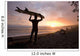 A Man Carrying His Surfboard Wall Mural