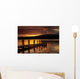 Sunset Over Dock At Lake Windermere Wall Mural