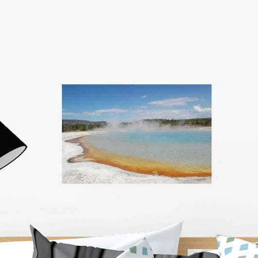 Yellowstone National Park Sunset Wall Decal