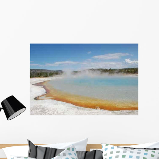 Yellowstone National Park Sunset Wall Decal