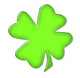 four leaf clover Wall Decal