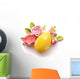 Easter Egg and Flowers Wall Decal