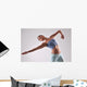Dancing Pilates Body Form Wall Mural